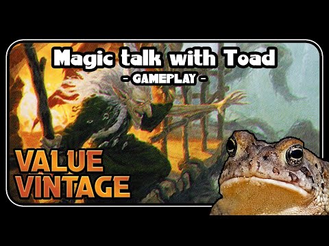 Gameplay Session #11 || 30$ Value Vintage || Magic Talk with Toad