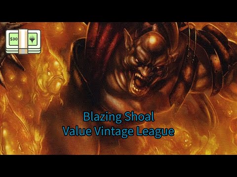Speedrunning Leagues! Mono-Red Blazing Shoal Value Vintage League