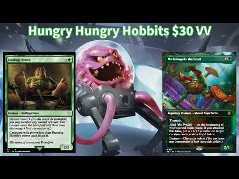 Feasting Hobbit Aggro with Food + Affinity Synergies in $30 Value Vintage!