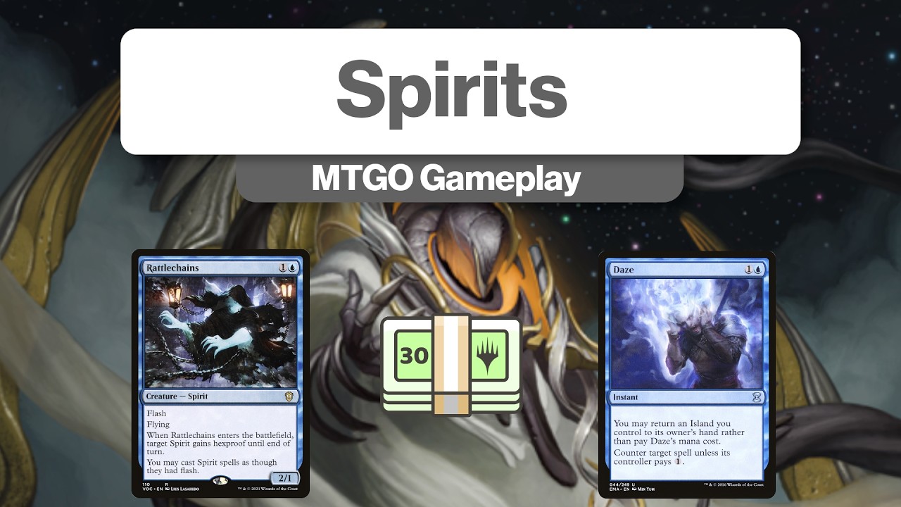 Scary good upgrades! Spirits – Value Vintage MTGO Gameplay