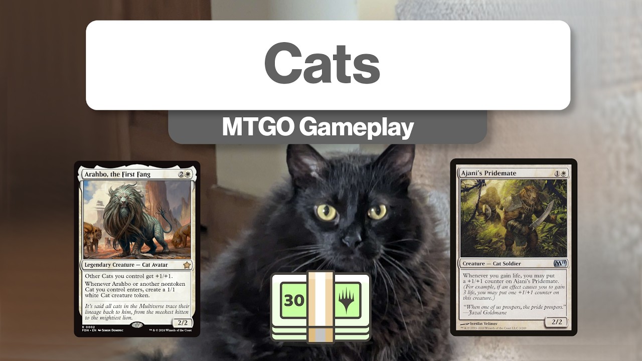 Making Bustopher Jones Proud [Cats – Value Vintage MTGO Gameplay]
