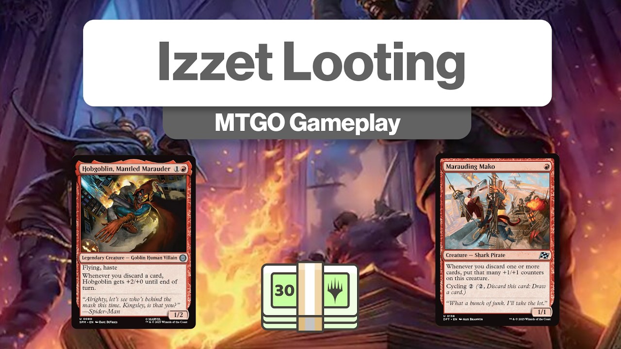 Ain’t no Hollow back gurl [Izzet Looting – Value Vintage MTGO Gameplay]
